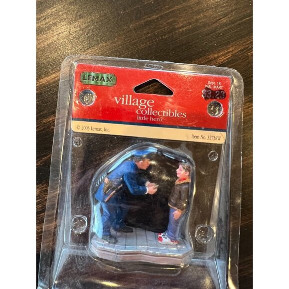 Lemax Little Hero Figure Vintage NIP Figurine Christmas Village display 2003 NIP - Picture 5 of 6